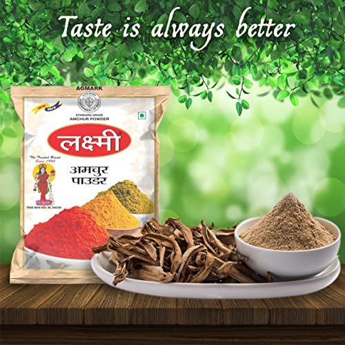 5170zJZZJL - Manvik Foods LAXMI Amchur Powder 250g / Dry Mango Powder | Cooking Essential | Kitchen Essential | Amchoor Powder | Khatai Powder (50 gm each-pack of 5) - Image 3