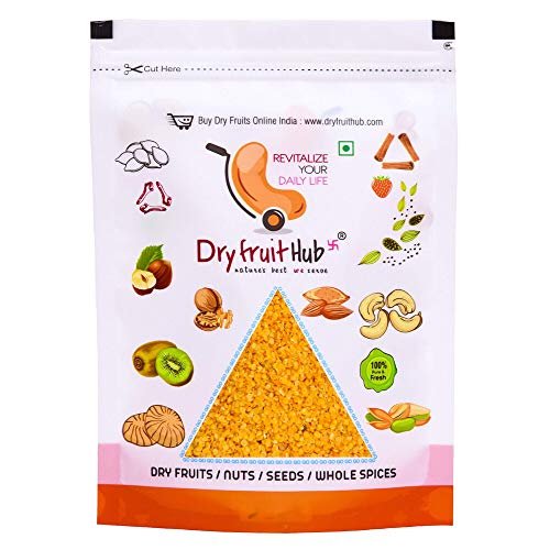 517PmI1uhtL - Manvik Foods Dry Fruit Hub Yellow Mustard Split Kernels of Mustard, 400gm Yellow Mustard Dall,Rai Dall