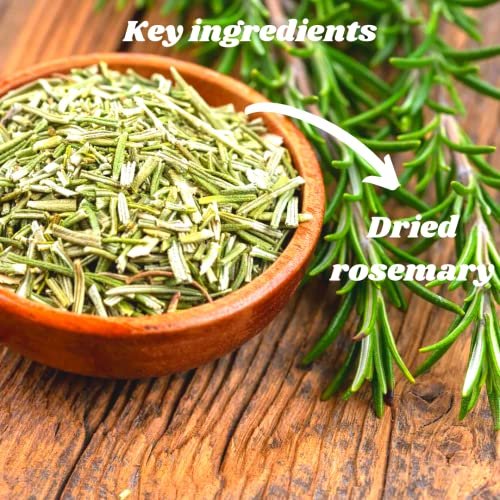 517rcSOZqbL - Manvik Foods Namo Organics - Rosemary Dried Leaves - 100 Gm - For Hair Growth & Rosemary Leaf Tea - Organic Dry Herb - Image 4