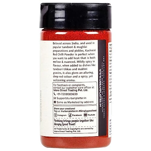 517yAKAT9oL - Manvik Foods Urban Platter Kashmiri Red Chilli Powder, 100g | Medium Hot | Aromatic | Additive Free - Image 4