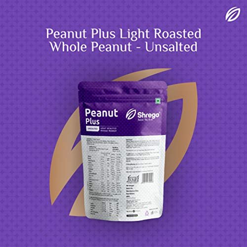517yhtDbMqL - Manvik Foods SHREGO Peanut Plus Light Roasted Whole Peanut Unsalted 360G, Snacks and Namkeen (2X180G Vacuum Packed) - Image 7