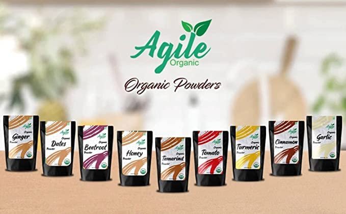 5183rbi7CHL - Manvik Foods Agile Organic® Organic White Onion Powder - 200g | Certified Organic Powder - Image 4