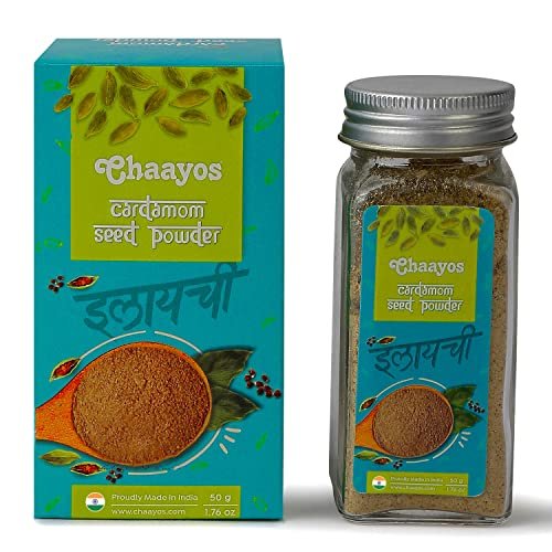 518Y1twL0jL - Manvik Foods Chaayos Cardamom Seed Powder (50g) | Only Seeds No Husk | 100% Natural Spice
