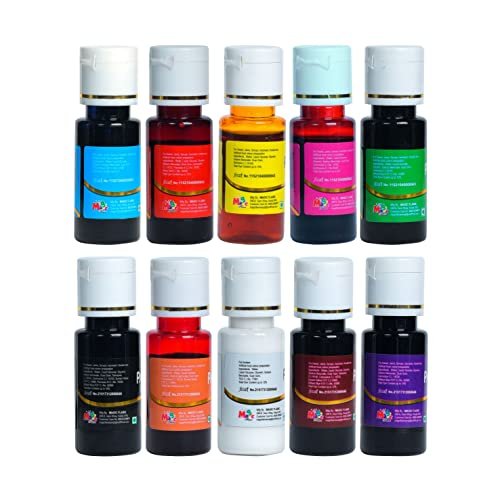 519OfRGFs3L - Manvik Foods Papilon Concentrated Gel Food Colour Pack of 20gm x 10 Bottles Edible Gel Colour for Fondant/Dessert/Baking - Image 5