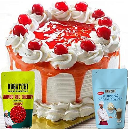 519upwz1GL - Manvik Foods BOGATCHI Big Cherry Karonda for Cake, Ice Creams and Shakes Decorations, Red Cherry Karonda, Delicious and Tasty, 200g - Image 4