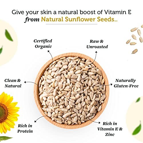 51A S4zZUL - Manvik Foods Neuherbs Raw Sunflower Seeds for Eating, Rich in Protein & Fiber : 200 G - Image 6