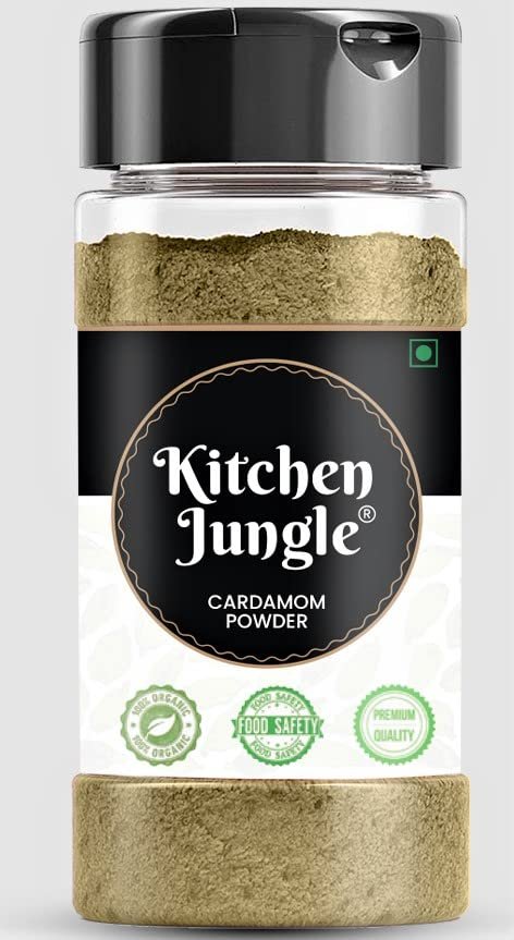 51AaHw2M82L - Manvik Foods Kitchen Jungle Cardamom Powder | Ilaichi Powder | Elaichi Powder (100 Grams JAR)