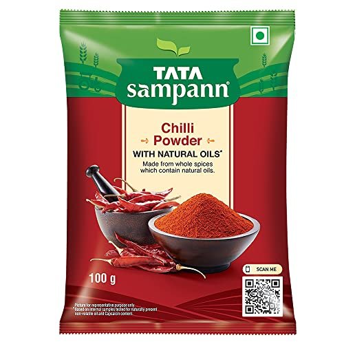 51BBCv5qVL - Manvik Foods Tata Sampann Chilli Powder With Natural Oils, 100g