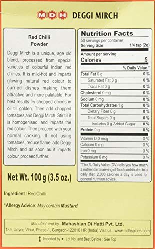 51BYukSByZL - Manvik Foods MDH Deggi Chilli, 100g - Image 3