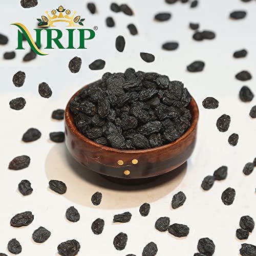 51BvCiIOgbL - Manvik Foods NRIP Black Raisin (Afghani Seedless) Dry Grapes 200 Gm - Image 3