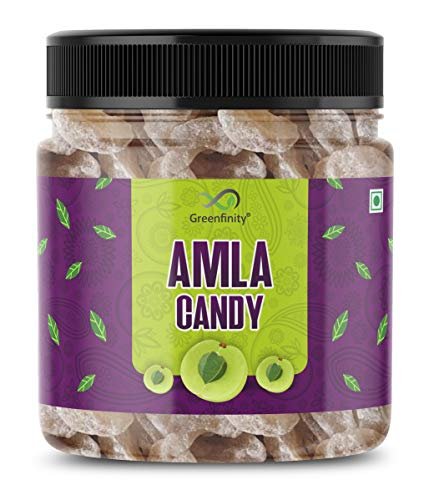 51EZEYktB3L - Manvik Foods GreenFinity Dried Amla Candy - 250g, Organic Dry Indian Gooseberry Fruit Mouthfreshner Without Added Sugar or preservatives.