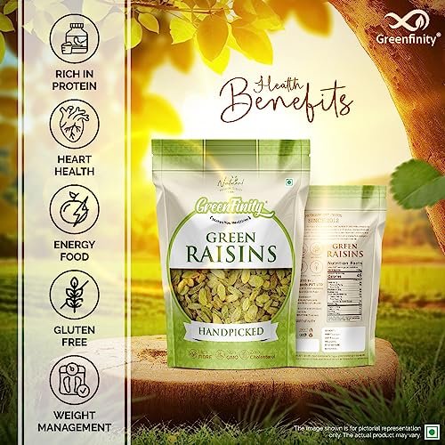 51EqlUTSI5L - Manvik Foods GreenFinity Seedless Green Raisins 1kg - Image 6