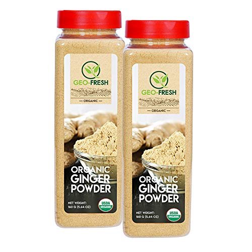 51FBkXX67mL - Manvik Foods Geo-Fresh Organic Ginger Powder 160g (Pack of 2)