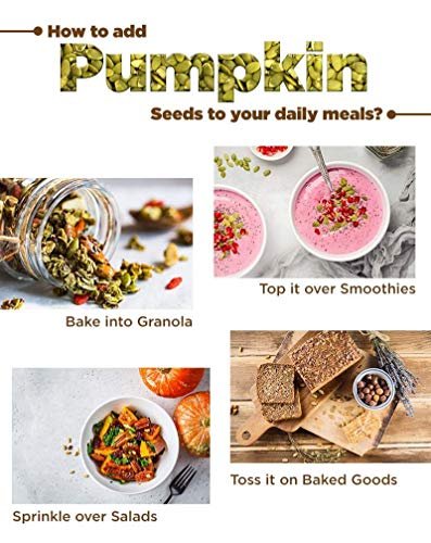 51FK8K 3CLL - Manvik Foods True Elements Roasted Pumpkin Seeds 250g - Pumpkin Seeds for Eating | Diet Snacks | Immunity Booster Seeds - Image 6