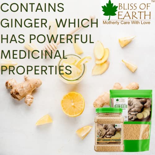 51Jt4sGKJvL - Manvik Foods Bliss of Earth Certified Organic Ginger Powder Dry for Tea & Juice, Pure Antioxidant Super Food, 250GM - Image 5