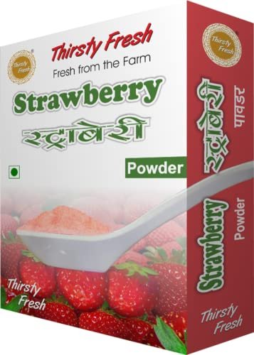 51LVPJ4W3LL - Manvik Foods Thirsty Fresh Best Strawberry Powder for baking 300g