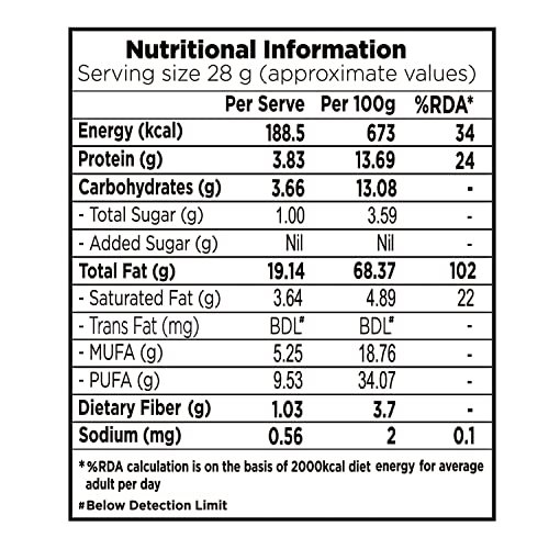 51OQwNEYFAL - Manvik Foods Nutty Gritties Raw Pine Nuts Kernels 100g - Image 5