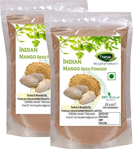 51Ogod8sMwL - Manvik Foods Thanjai Natural 500 Grms Mango Seed Powder 100% Natural, Made in Oldest Traditional Method, No Preservatives