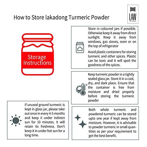 51PpUZaa3L - Manvik Foods looms & weaves - High Curcumin Lakadong Turmeric Powder - Directly sourced from The Organic Farmers of Lakadong Village - East and West Jantia Hills of Meghalaya - 100 gm - Image 8