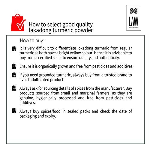 - Manvik Foods looms & weaves - High Curcumin Lakadong Turmeric Powder - Directly sourced from The Organic Farmers of Lakadong Village - East and West Jantia Hills of Meghalaya - 100 gm - Image 7