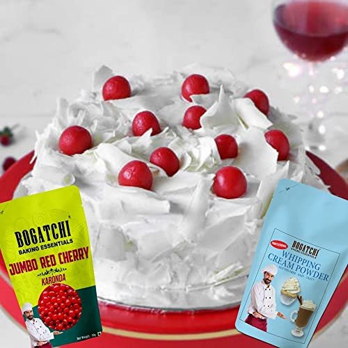- Manvik Foods BOGATCHI Big Cherry Karonda for Cake, Ice Creams and Shakes Decorations, Red Cherry Karonda, Delicious and Tasty, 200g - Image 5