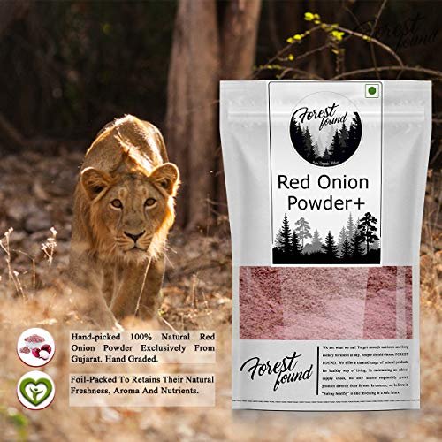 51RLM2S JDL - Manvik Foods Forest Found Dry Red Onion Powder | Dehydrated, Pure & Aromatic | Ready to Use (250 Gram) - Image 4