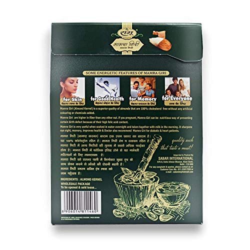 51RQv6vEJoL - Manvik Foods Ramu Afghani Almond Giri (Mamra Badam) Grade - Big Size Pouch, 250 g, Dry Fruits - Image 3