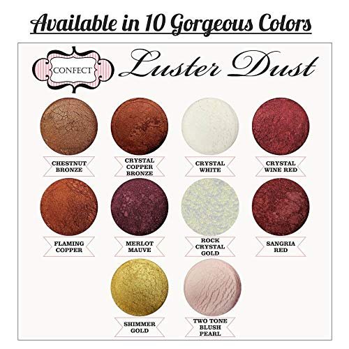 51Re5JHIOkL - Manvik Foods Confect - Luster Color Dust - Crystal White - 5Gms - Image 6