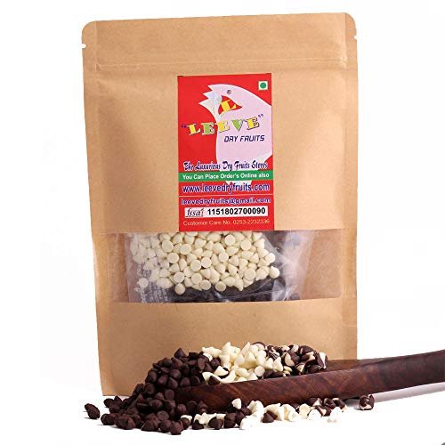 - Manvik Foods Leeve Dry Fruits Brand Premium | Chocolates Combo Pack of 3 in One 200g | Cake Topping or Decoration | Dark Chocolate Chips | White Chocolate Chips | Twins Chocolate Chip - Image 4