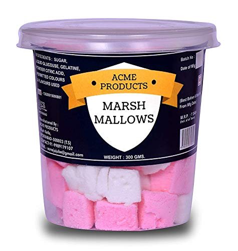 51S sdRcnLL - Manvik Foods Acme Products - Marshmallows (300Gmsx 4 Pack) - Image 3