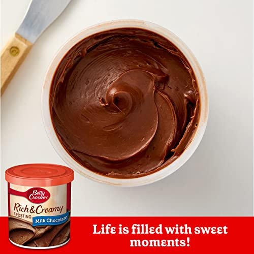 51S5X9LYTSL - Manvik Foods Betty Crocker Rich & Creamy Frosting - Milk Chocolate - 16 oz - Image 4