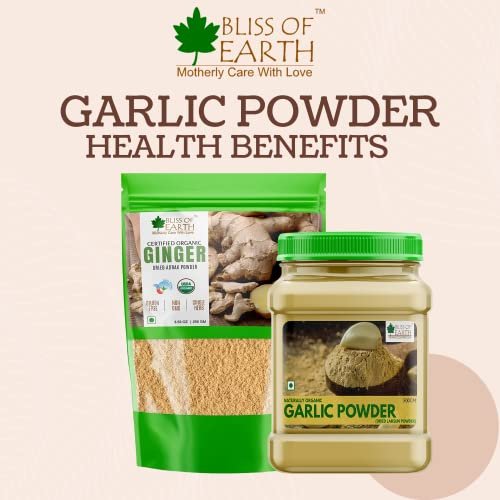 51SoGMRfRBL - Manvik Foods Bliss of Earth 500gm Naturally Organic Garlic Powder Dried For Cooking - Image 4