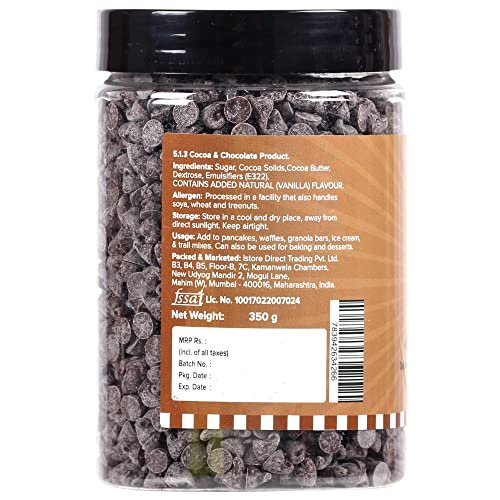 51TQcOPUpHL - Manvik Foods Urban Platter Dark Chocolate Chips, 350g - Image 3