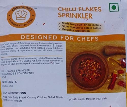 51TZHsdL4oL - Manvik Foods food service india Chef's Art Chilli Flakes Sprinkler -500gms - Image 3