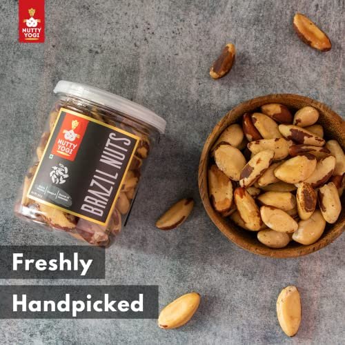 51TloekdOJL - Manvik Foods Nutty Yogi Premium Jumbo Brazil Nuts | No Preservative - 200gm - Image 3