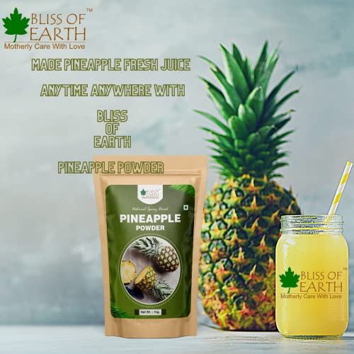 - Manvik Foods Bliss of Earth Pineapple Powder 1Kg for Juices, Jams, Cake, Ice Cream, & Energy Drinks - Image 5