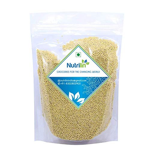 51VkbbiTzL - Manvik Foods Nutrilin Organic Yellow Mustard Seed | Peeli Sarson | Whole Pilli Sarso (Sortex Clean) (200)