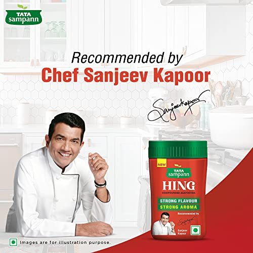 51VtjK3GBcL - Manvik Foods Tata Sampann Hing (Bandhani Hing), Recommended by Chef Sanjeev Kapoor, Compounded Asafoetida, 50g - Image 5