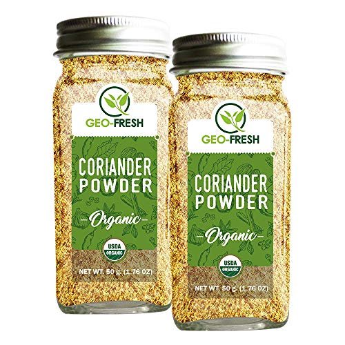 51XOTqCadL - Manvik Foods Geo-Fresh Organic Coriander Powder - 50g (Pack of 2)