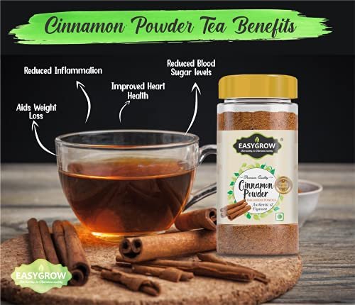 51YYBPCWi6S - Manvik Foods Easygrow Premium Cinnamon Powder, Dalcheeni Powder - 100gm - Image 4