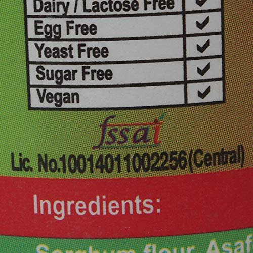 51YlcA5R3jL - Manvik Foods Zero-G Gluten-free Hing Compounded Asafoetida Powder (50 g Jar) - Image 3