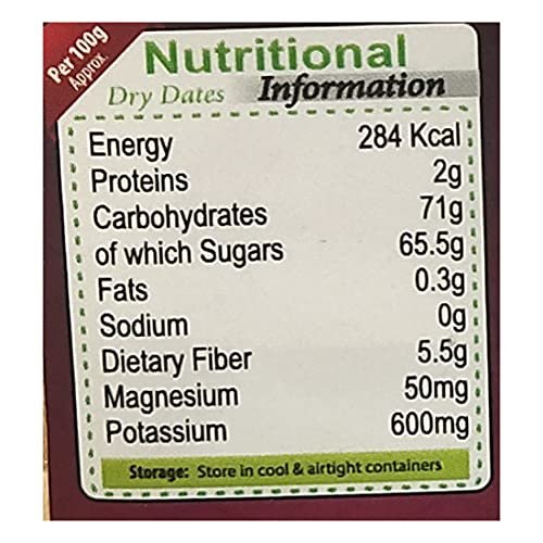 51ZbukrTbQS - Manvik Foods AALA Dry Fruits Premium Yellow Dry Dates | Peela Sukha Khajoor (Pila Chuara) 500 gm Box / Jar (Pack of 1) - Image 4