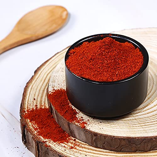 51a1S521SyL - Manvik Foods CRISTA Red Chilli Powder | Laal Mirch Powder with Natural Oils | Zero added Colours, Fillers, Additives & Preservatives | Medium Spicy Grade | 100 gms - Image 3