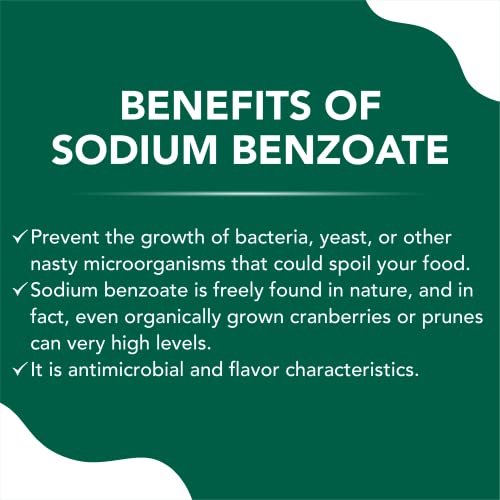 51aTsahq5qL - Manvik Foods KOR Sodium Benzoate Powder - 400g (Pack of 1) / Food Grade/Pickles, Salad Dressing, Bottled Lemon Juice, Soya Sauce, Soda/Multipurpose Uses - Image 6