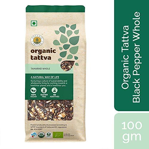 51aUsU1Y7GL - Manvik Foods Organic Tattva 'Tamarind Whole' Naturally Processed, from Farm Picked Fresh Imli Sabut (500G, Pouch) - Image 3