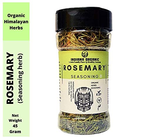 51bKzUXFuZL - Manvik Foods Indiana Organic Dry Rosemary Herbs Seasoning for Culinary Use, 45 Gm
