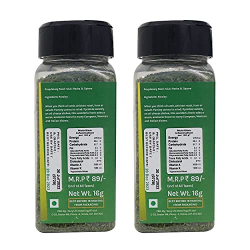 51cO8ti0IOL - Manvik Foods Easy Life Combo Parsley 16g (Pack of 2) - Image 3