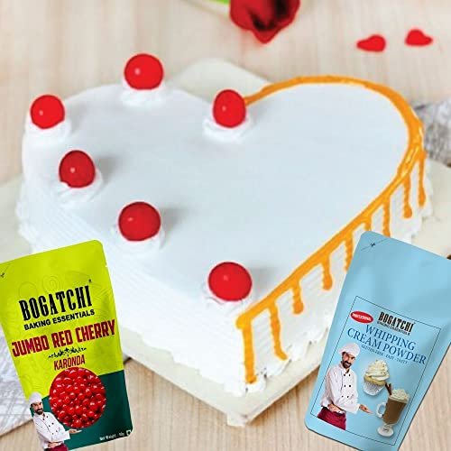 51dFdj53aoL - Manvik Foods BOGATCHI Big Cherry Karonda for Cake, Ice Creams and Shakes Decorations, Red Cherry Karonda, Delicious and Tasty, 200g - Image 6