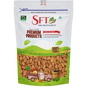 SFT Almonds California (Badam Giri,Raw) 1 Kg