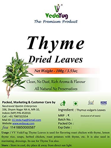 51hqRJdh7cL - Manvik Foods Vy VedaYug (Thyme Leaves, 100g) - Image 4